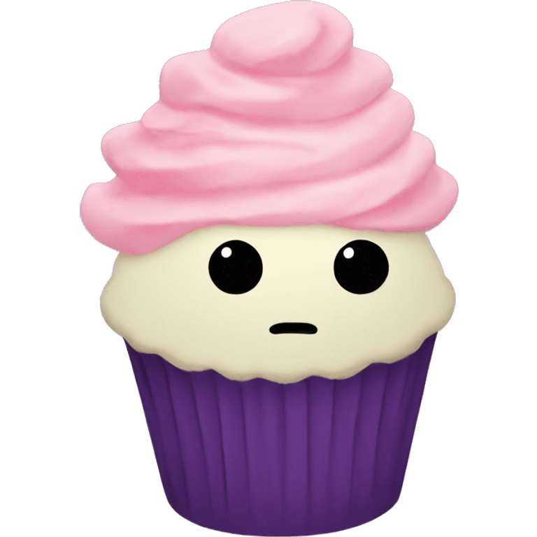 cupcake (no face) emoji