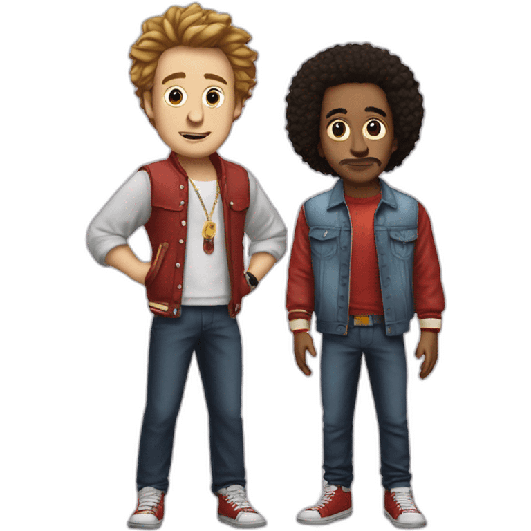 Mcfly and Carlito emoji