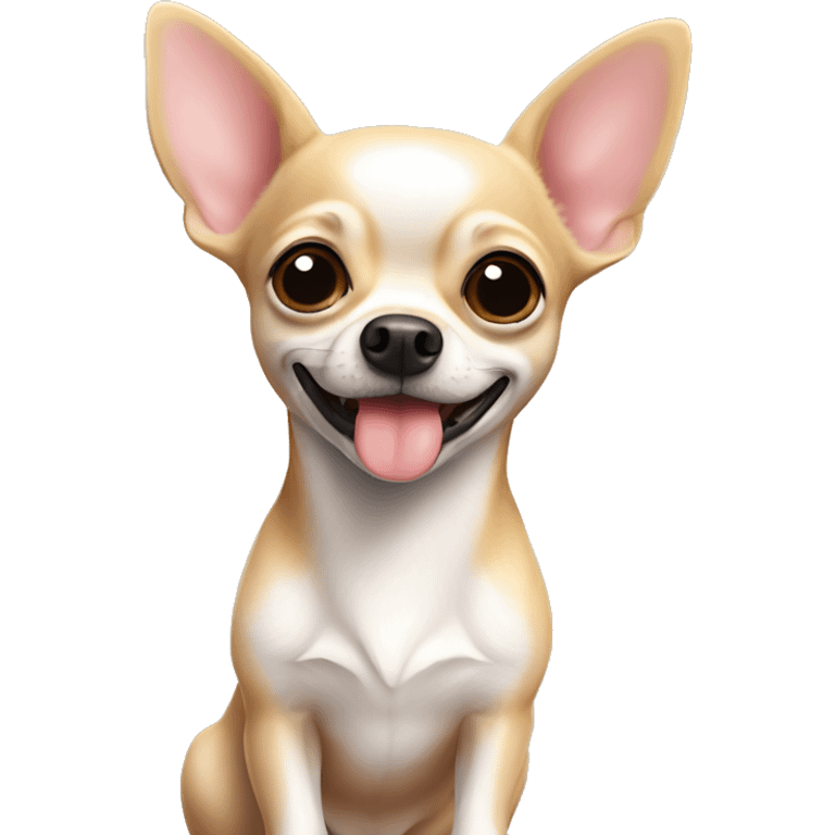 Chihuahua mit Herzen  emoji