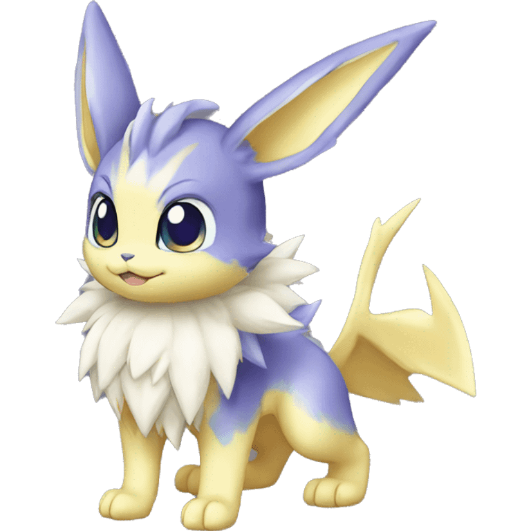 Shiny-Eeveelution-Cute-Dragon-Pokémon-fusion full body emoji