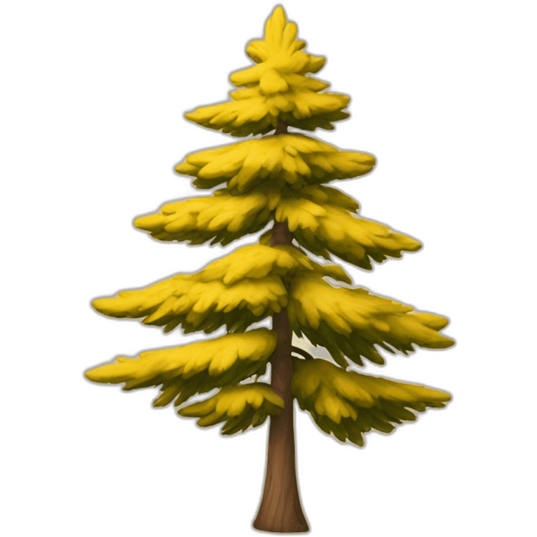 yellow Pine emoji