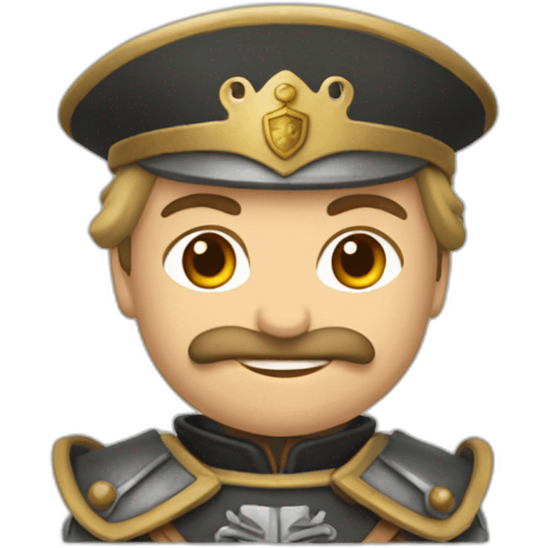 Un écureuil dans une tenue de chevalier emoji