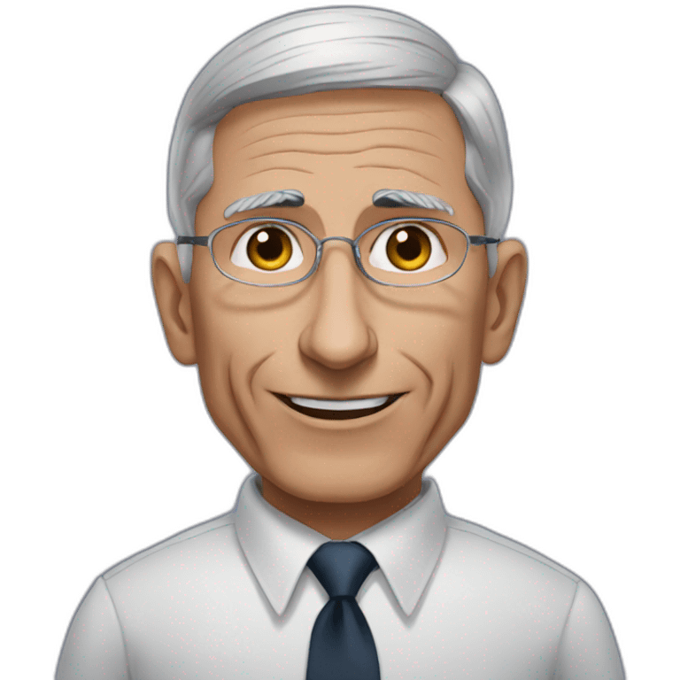 Anthony fauci creepy emoji