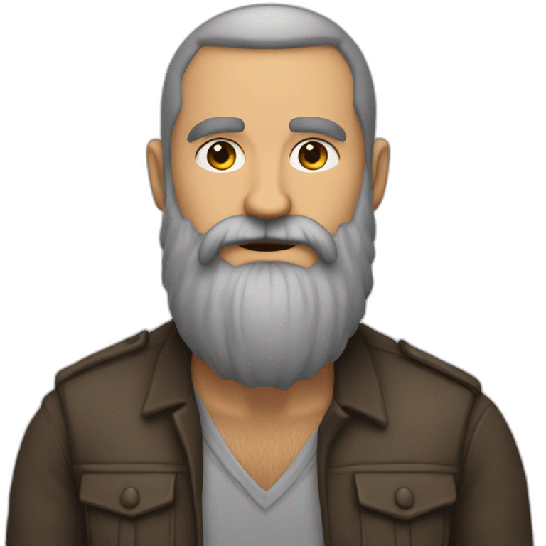 Barbu mal rad emoji