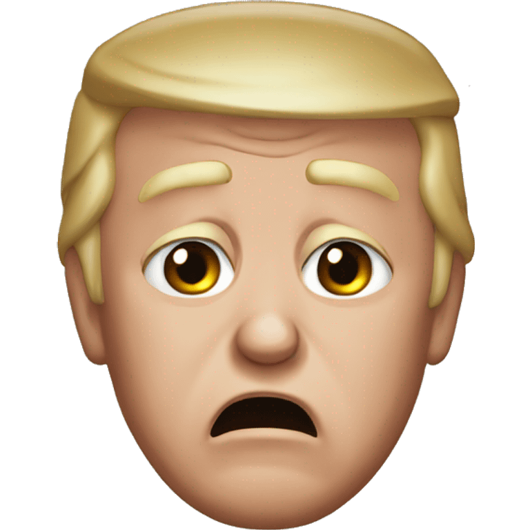 Trump crying  emoji