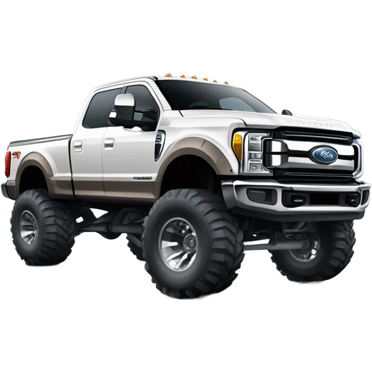 lifted f350 emoji