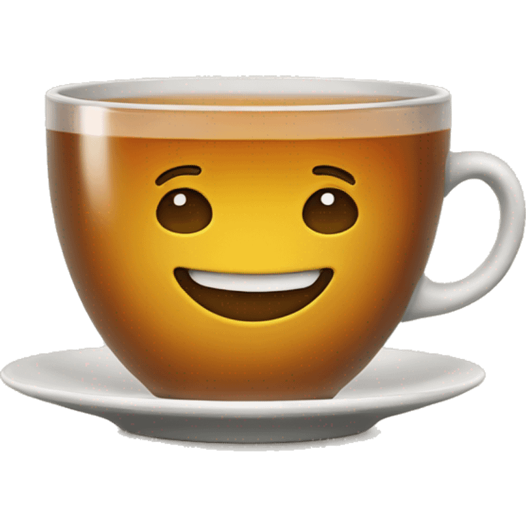 smiling cup of tea emoji