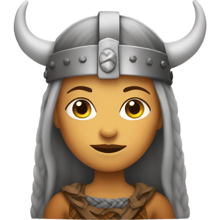 Viking woman emoji