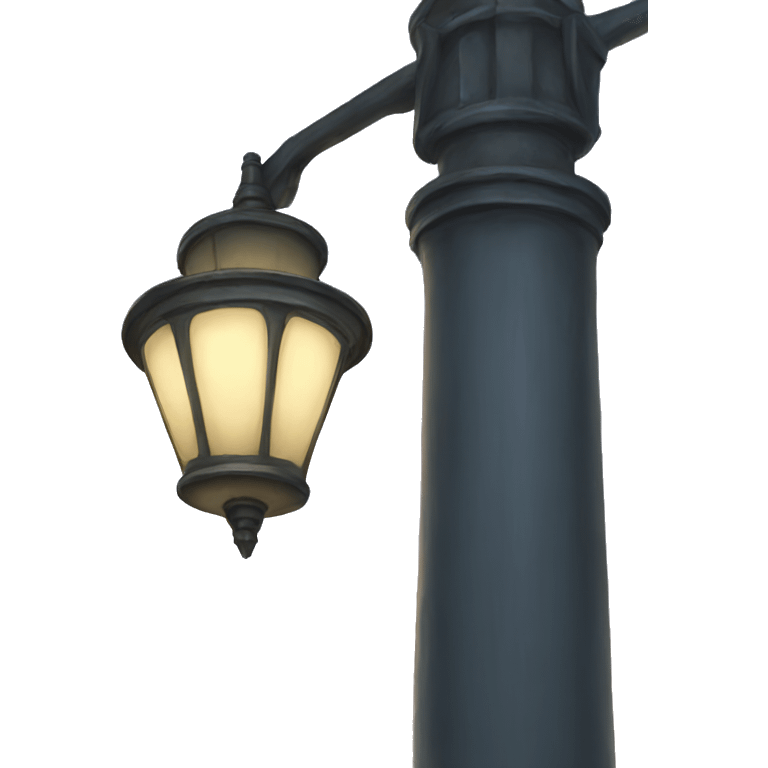 old lamp post entire emoji