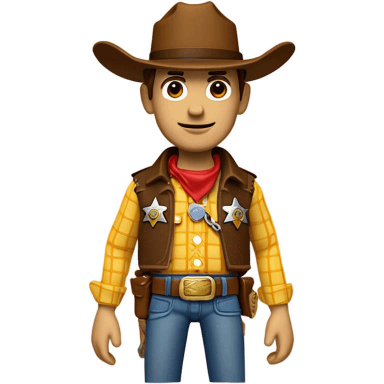 Sheriff woody from Toy Story  emoji