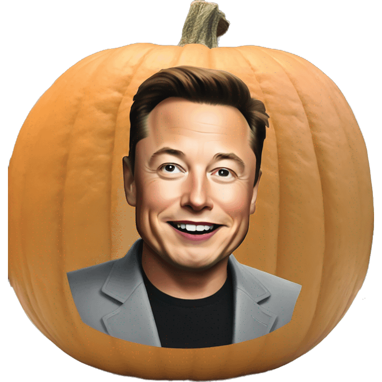 elon musk pumpkin emoji