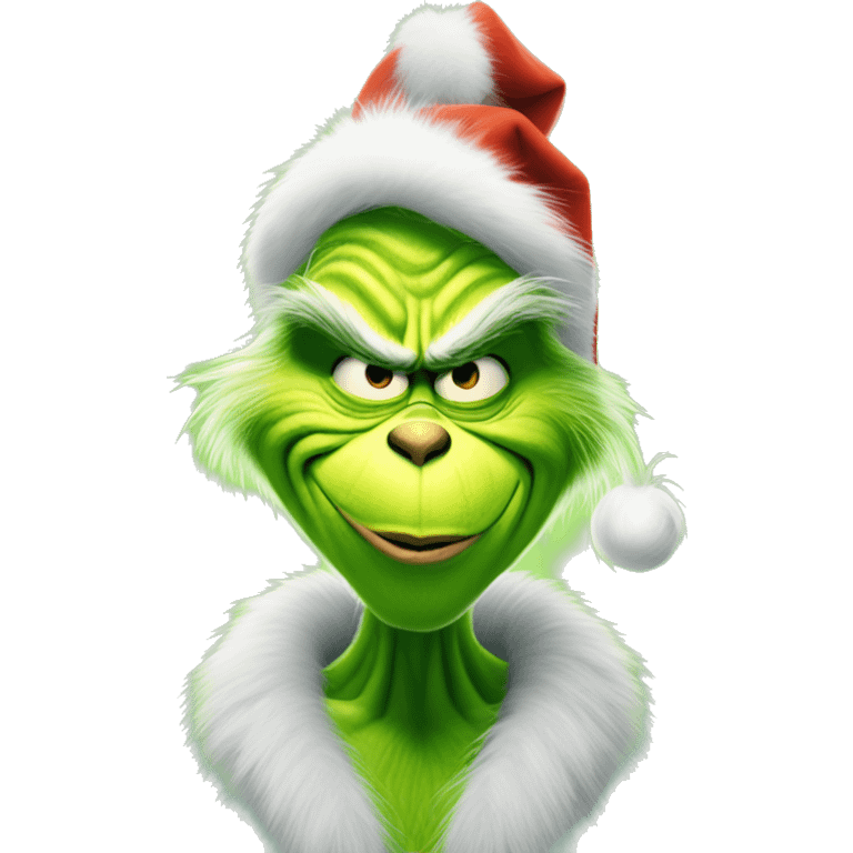 The grinch emoji