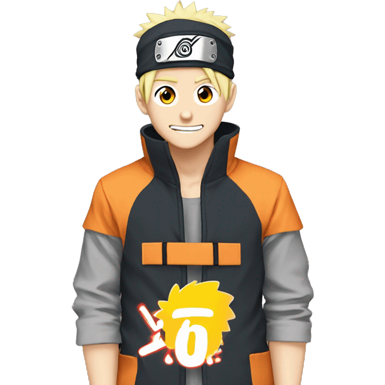 naruto having a 17 year old birthday par emoji