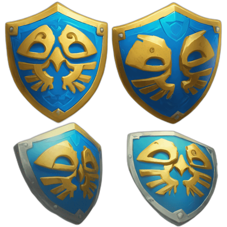 blue-hylian-shield-legend-of-zelda-breath-of-the-wild emoji