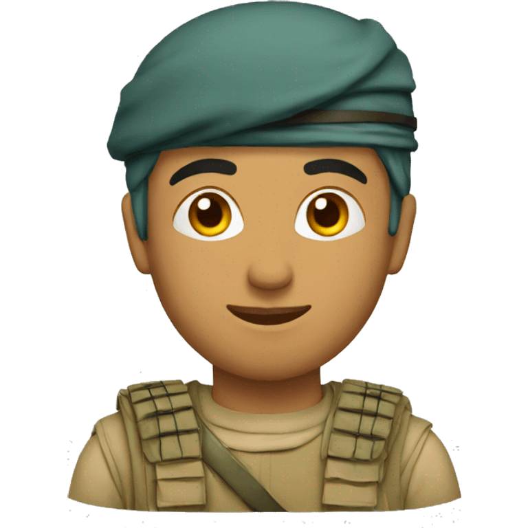 Arabian soldier emoji