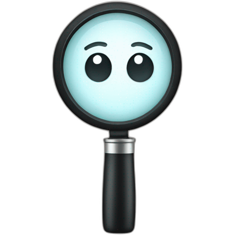 Magnifier emoji