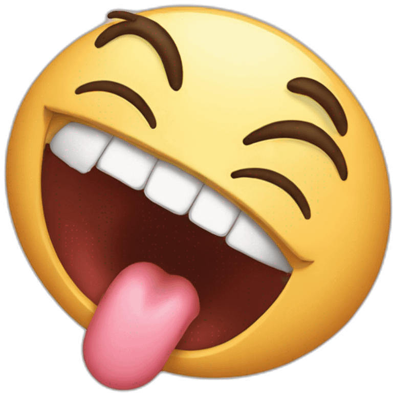 licking emoji