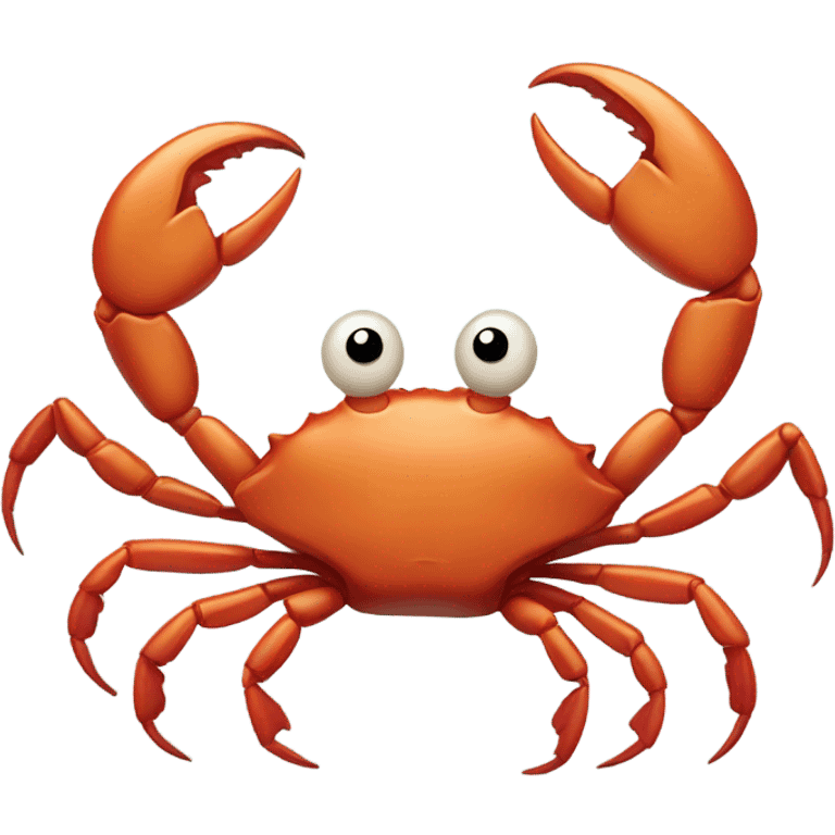 crab that completely agrees with me emoji