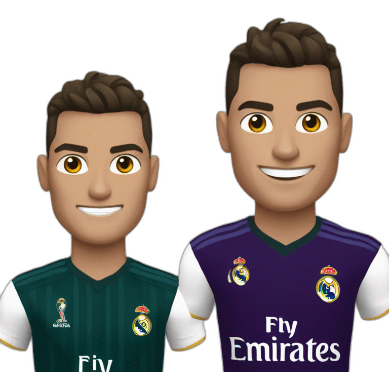 cr7 au réal madrid emoji