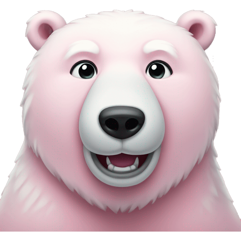 pink polar bear emoji