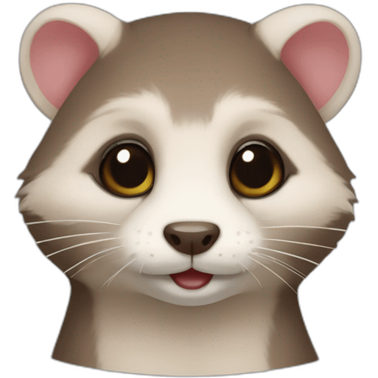 Furet trop mignon emoji