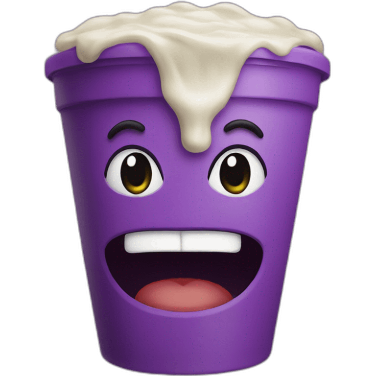 Grimace shake emoji