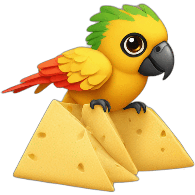 nacho parrot emoji