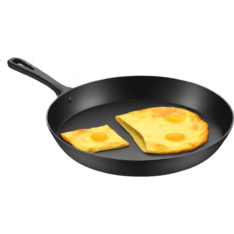 omelette in pan emoji