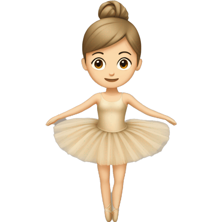 beige ballet tutu emoji