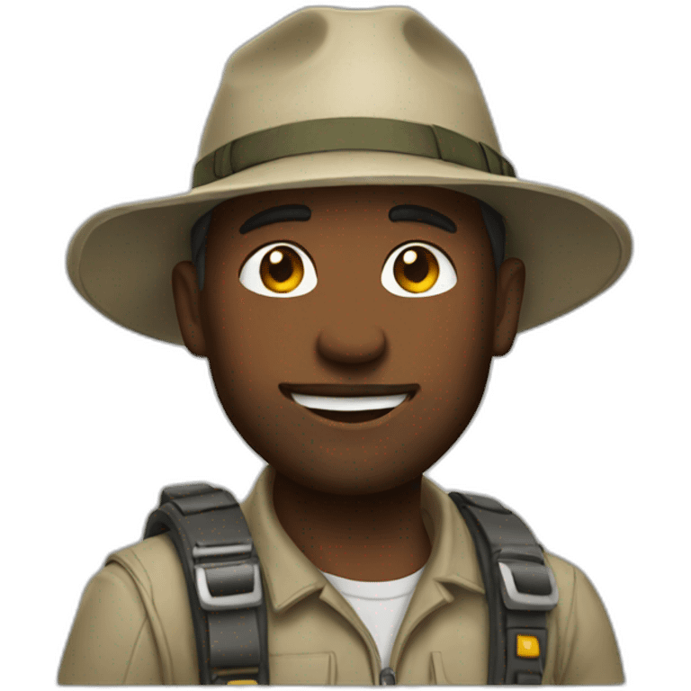 modern adventurer emoji