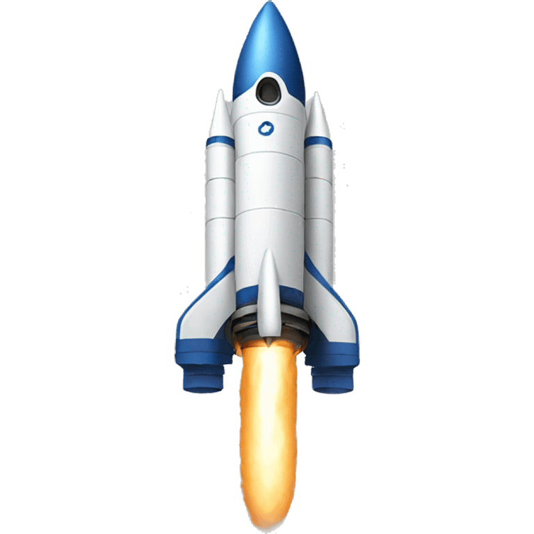 A cool rocket emoji emoji