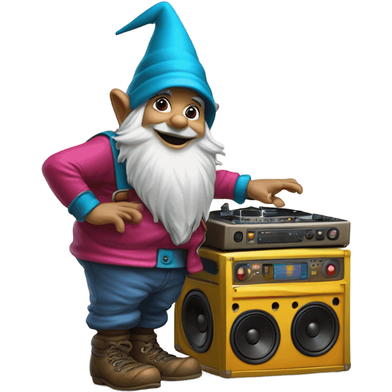 Dj gnome emoji