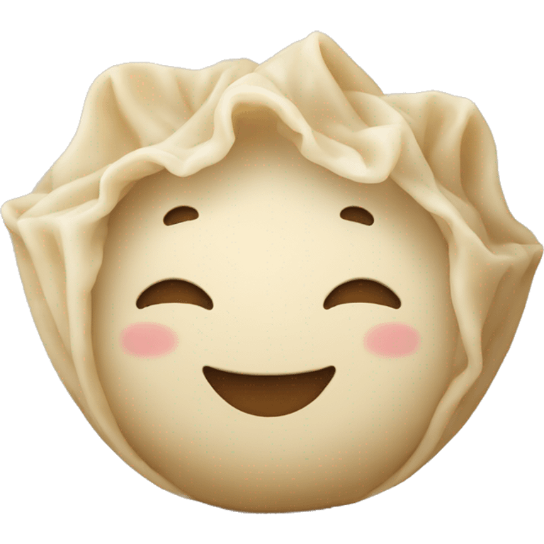 the dumpling smiles emoji