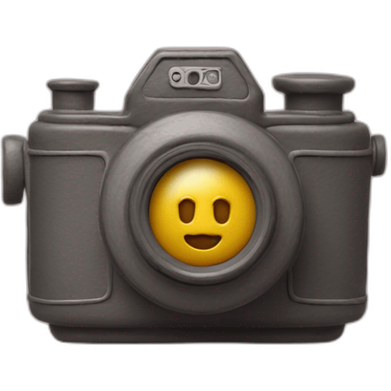 Plasticine Old Film Camera emoji