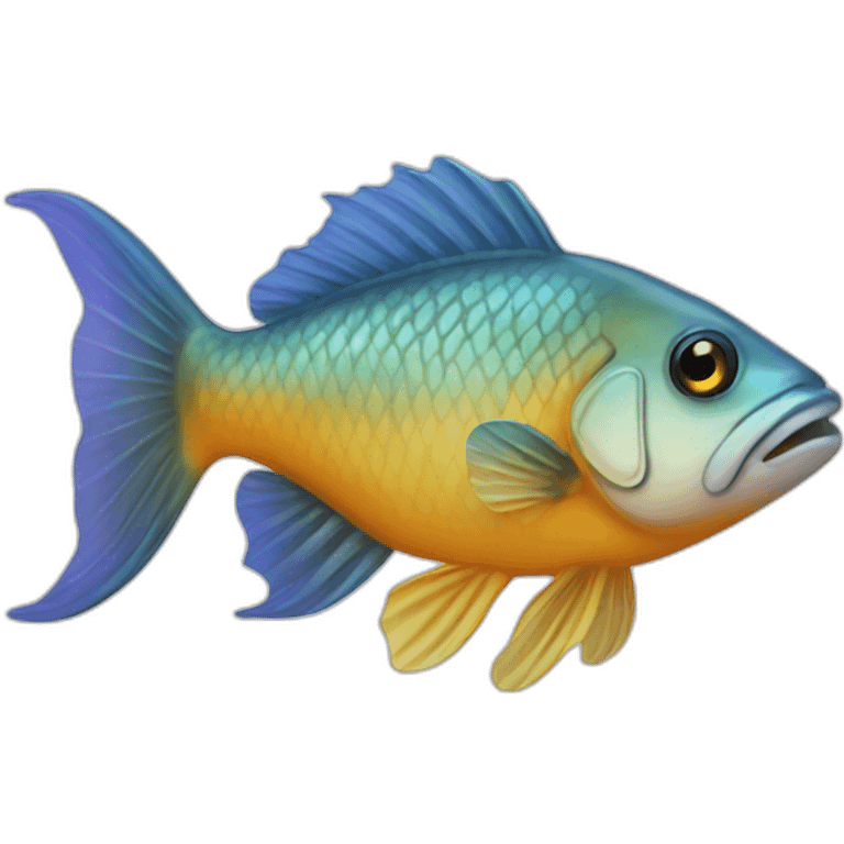 Cloun fish emoji