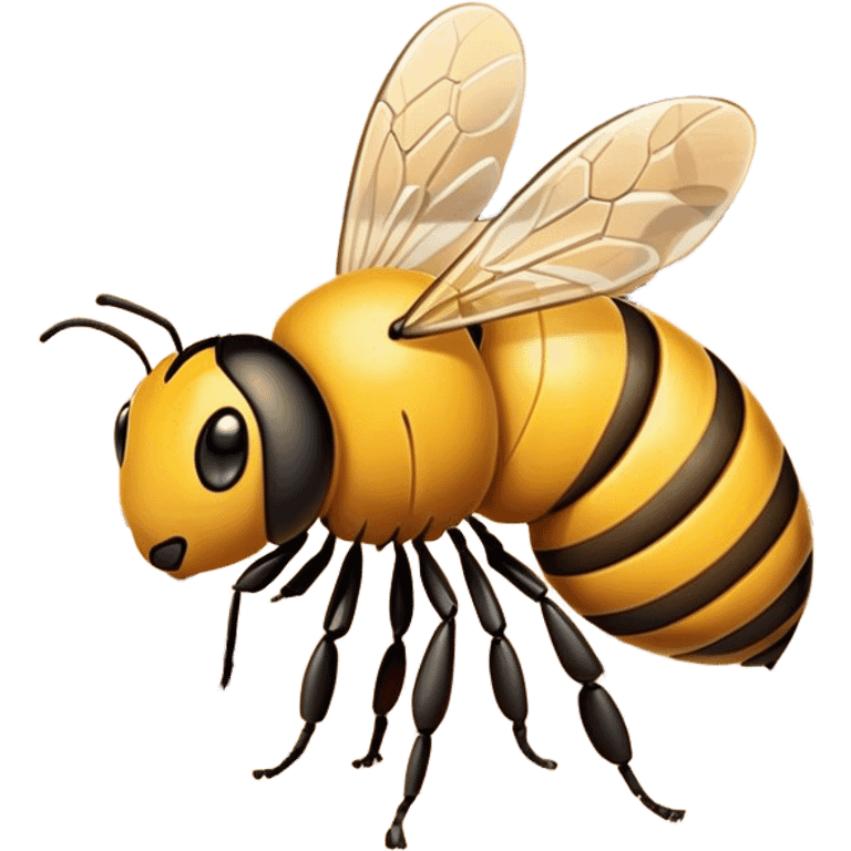 bee on hive emoji