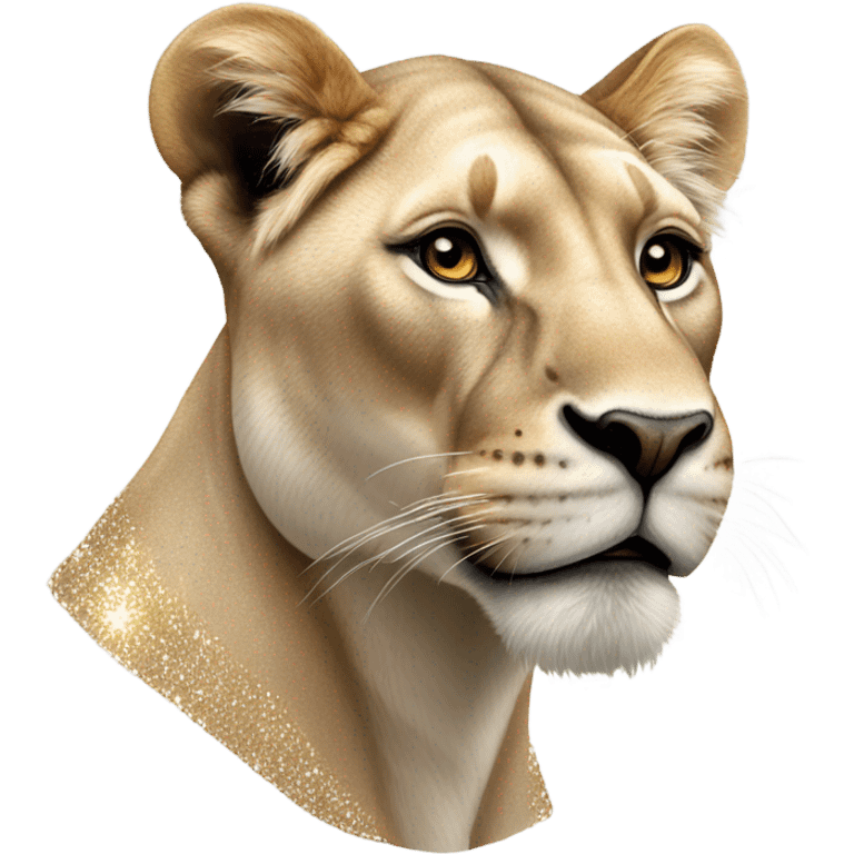 Platinum Lioness emoji