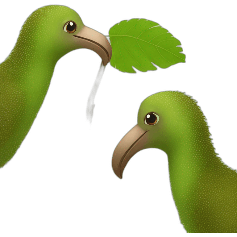 Duo de kiwi emoji