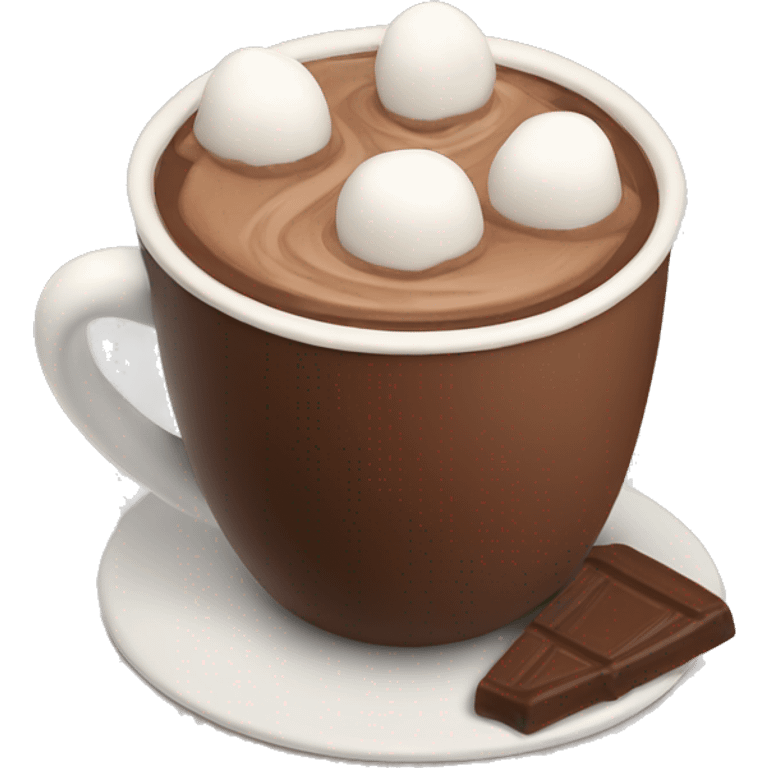 Cute hot chocolate cup emoji