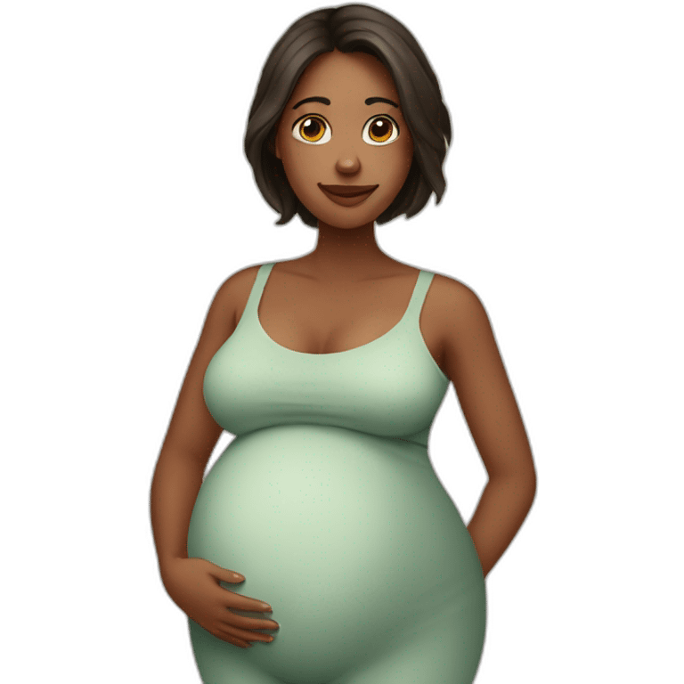 Pregnant woman georgia emoji