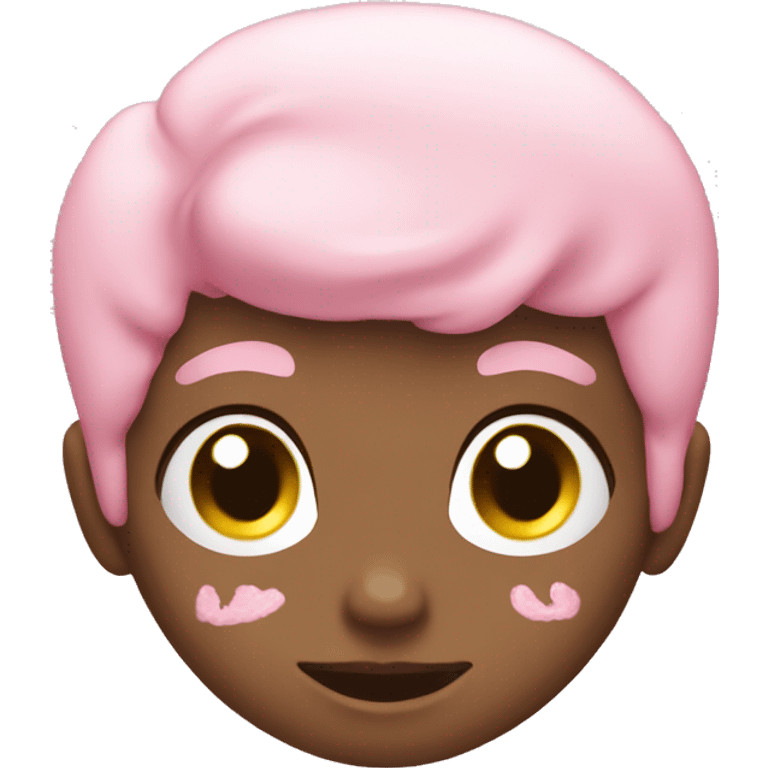 Baby pink pow  emoji