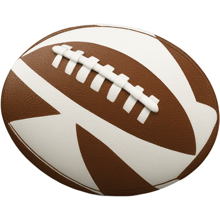 Rugby ball emoji