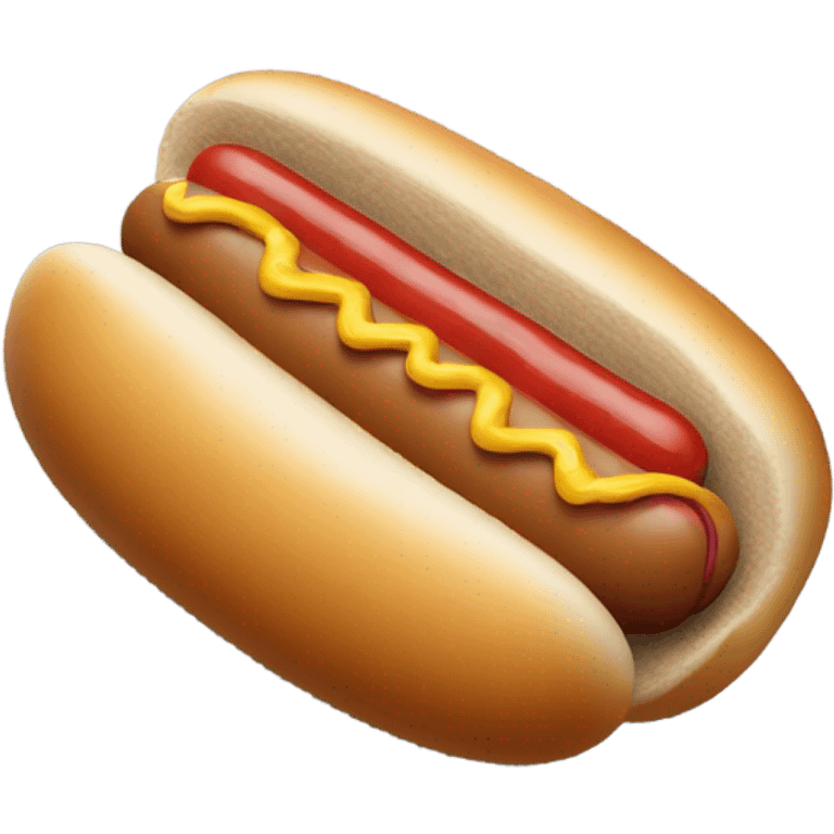 hot dog with grey bread emoji