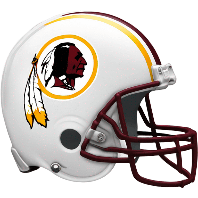 Redskins football helmet Washington DC emoji