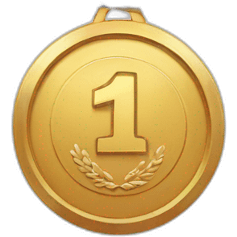 1st place medal emoji