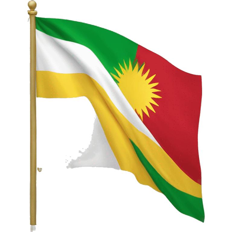 Kurdistan flag emoji