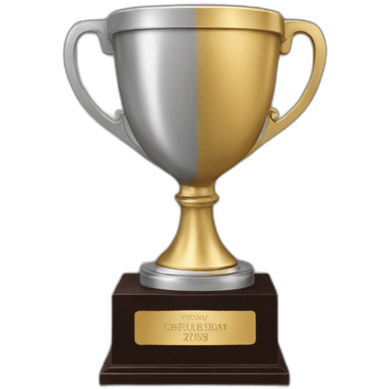 trophy with SBA engraved on it emoji