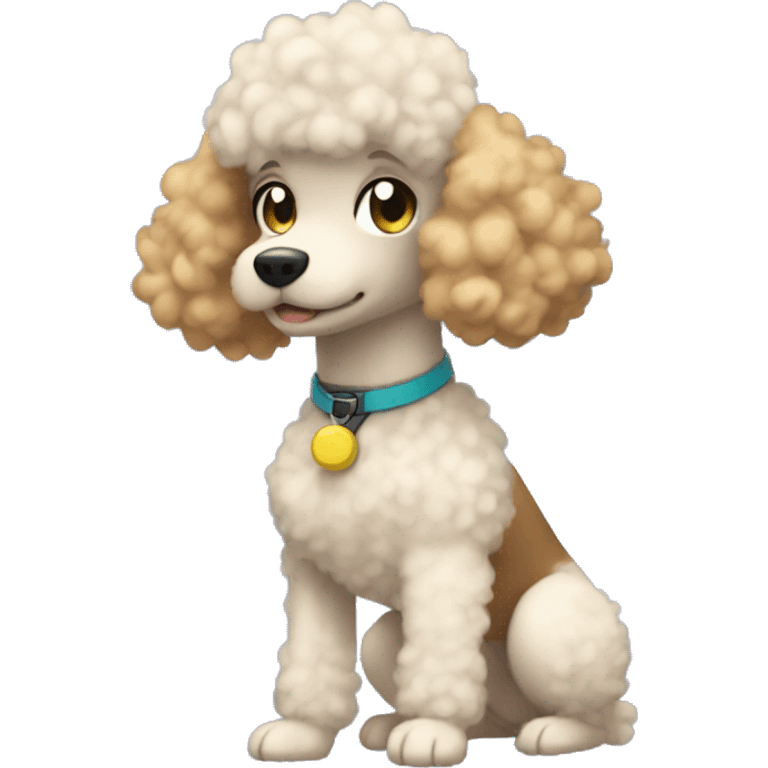 pokemon trainer that is a poodle  emoji