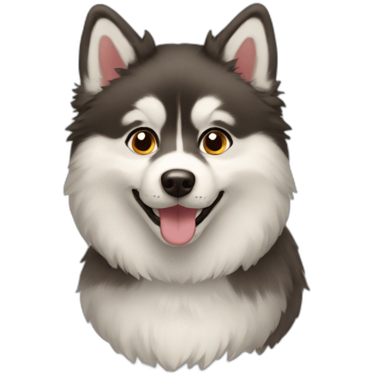 Pomsky emoji