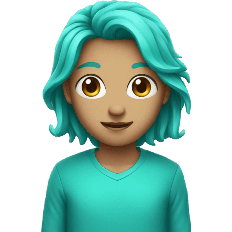 Turquoise emoji